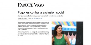 Proyecto Gastronomix en faro de vigo