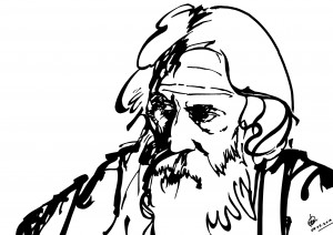 rabindranath-tagore para la Fundación la Casa y el Mundo