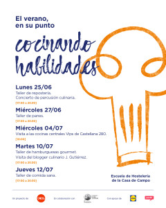 fundación la Casa y el mundo: cocinando habilidades
